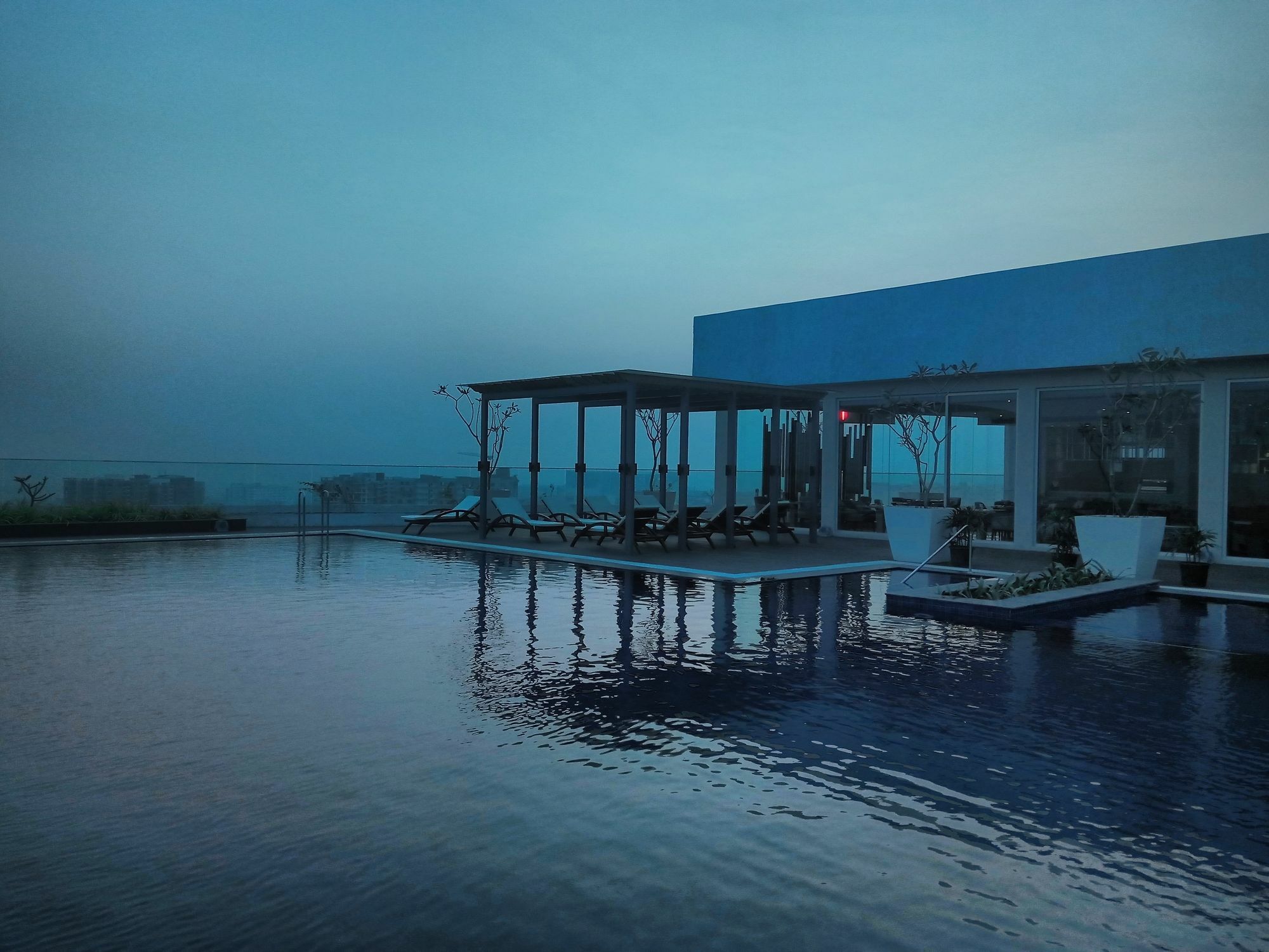 Marriott Executive Apartments Haiderabad Buitenkant foto